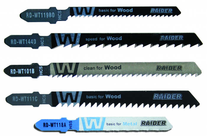 Set lame fierastrau pendular lemn si metal t 5buc raider