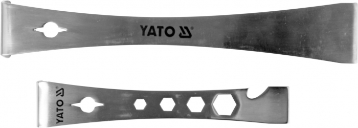 Set leviere YATO, tip racleta, 2buc, Inox, 235 x 40 x 40 mm, 170 mm x 32 x 25 mm [2]
