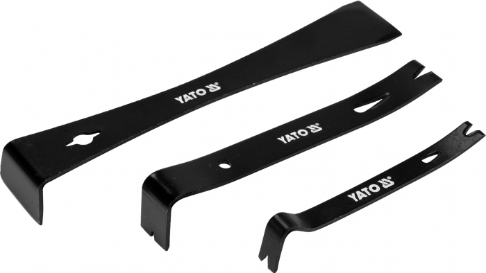 Set leviere YATO, 3buc, 135 x 14 mm, 182 x 25 mm, 240 x 42 mm [2]