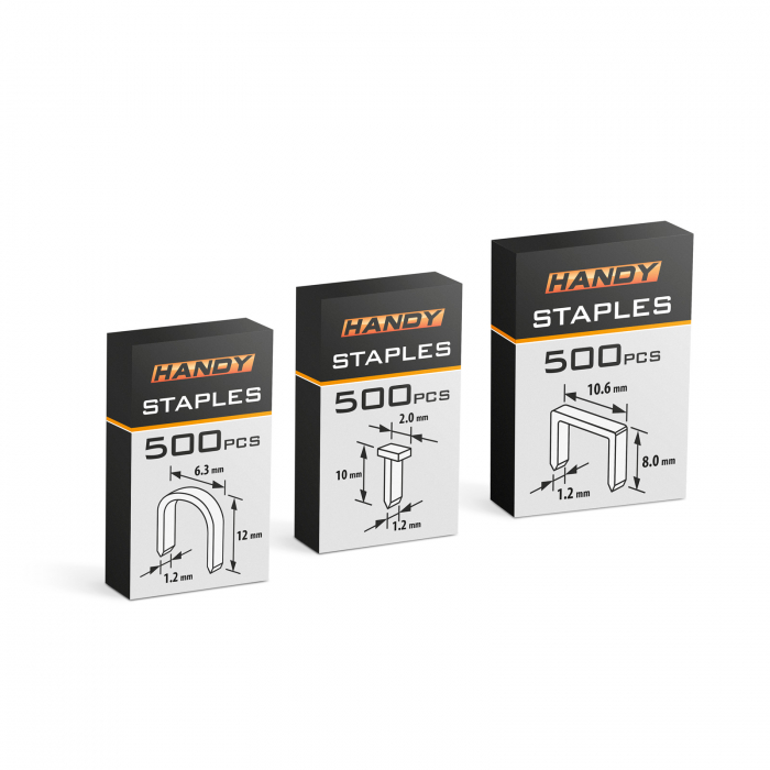 Set maşină de capsat - capsator + 3 modele de capse [4]