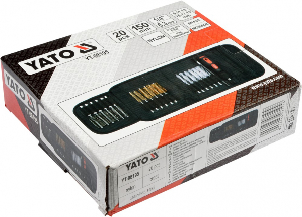 Set perii curatat YATO, 20buc [3]