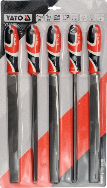 Set pile lacatuserie YATO, 250mm, 5buc [2]