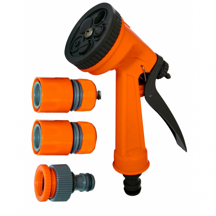 Set pistol pt. stropit 5 functii cu accesorii 4pcs TG TopGarden [2]