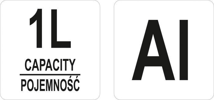 Set pistol YATO, pentru silicon, aluminiu, 1L [3]
