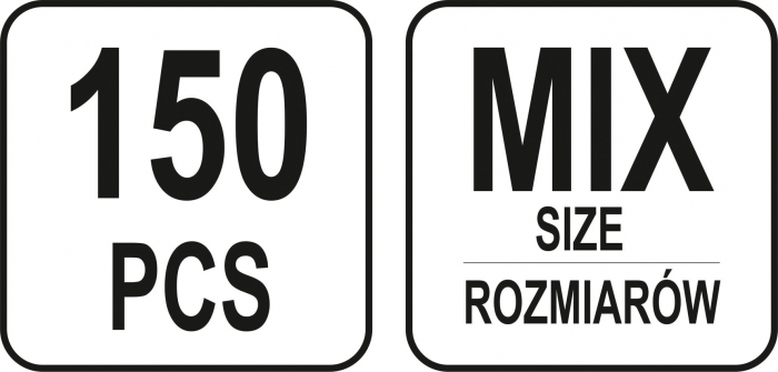 Set piulite nituibile YATO, M3 - M10 [4]
