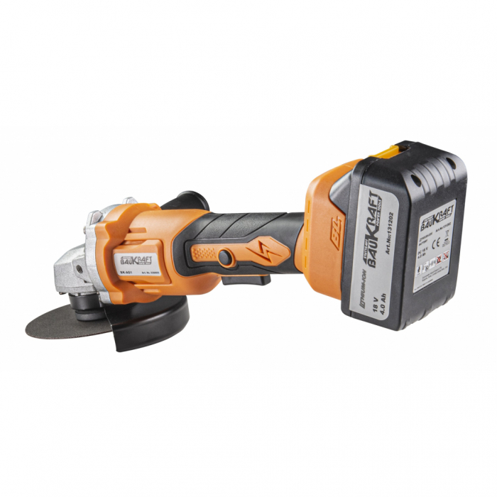 Set Polizor unghiular si bormasina 18V 2 si 4Ah BK-AGCDL1 BAUKRAFT [5]