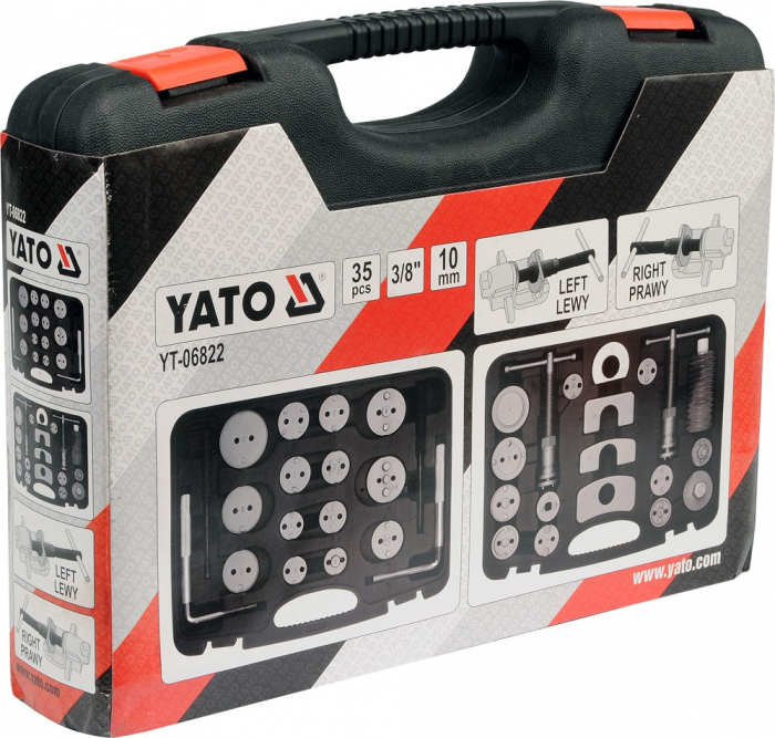 Set separatoare pentru etriere frana YATO 3/8 10mm 35buc CrV [2]