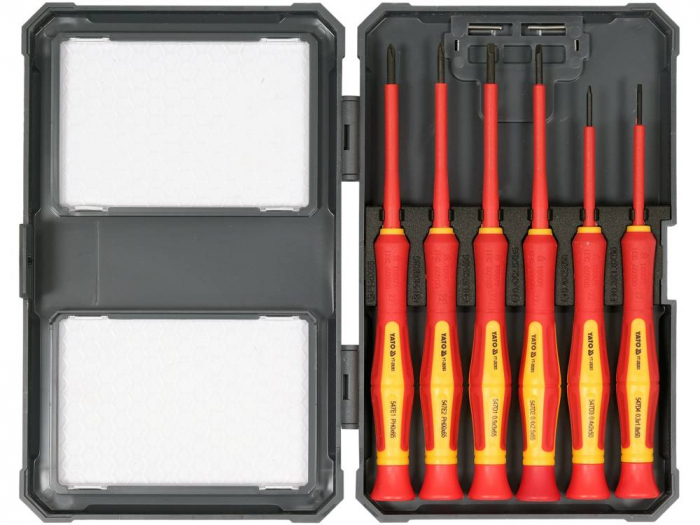 Set surubelnita precizie izolata YATO VDE 1000V 6buc [2]
