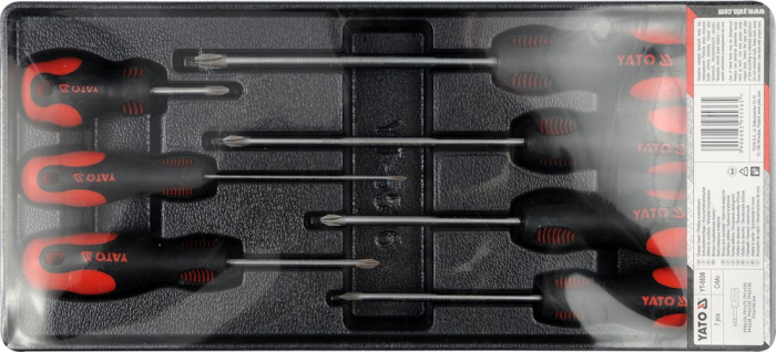 Set Surubelnite cruce YATO, Adaos Pentru Dulap de Scule, 7 buc [2]