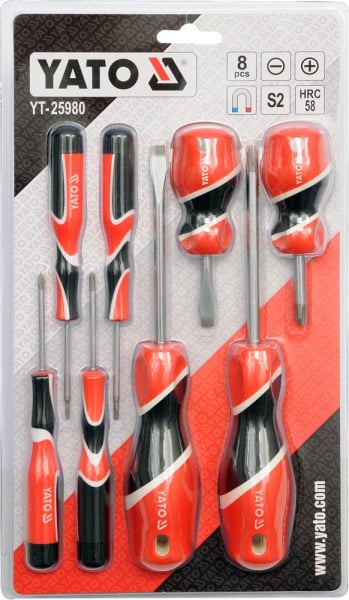 Set surubelnite YATO, lacatuserie, 8buc [2]