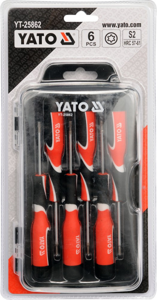 Set surubelnite YATO, precizie, torx, 6buc [2]