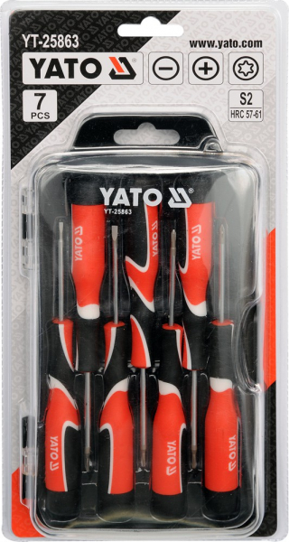 Set surubelnite YATO, precizie, 7buc [2]