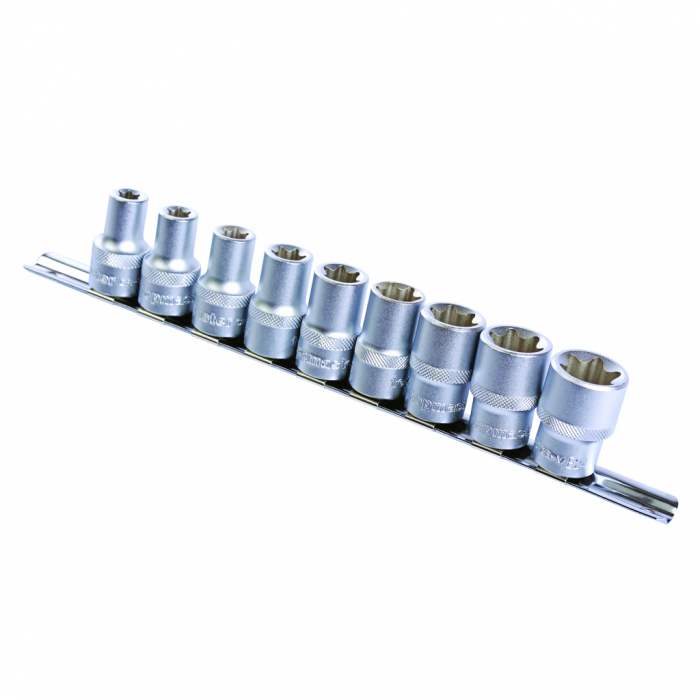 Set tubulare 1/2" 9pcs CR-V TMP Top Master Pro [2]