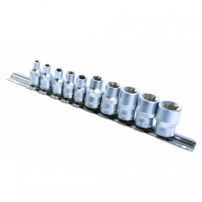 Set tubulare 1/4" & 3/8" 10pcs CR-V TMP Top Master Pro [2]
