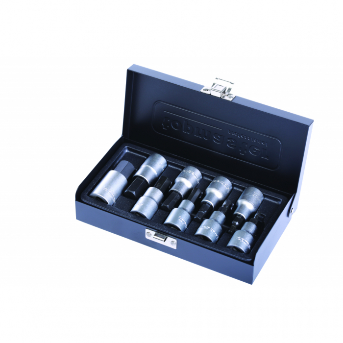 Set tubulare cu biti 1/2" 4-17mm 9pcs CR-V TMP Top Master Pro [3]