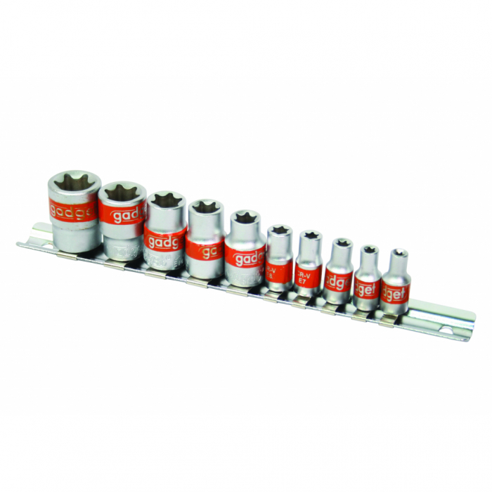 Set tubulare Torx 1/4"&3/8" 10pcs CR-V GD Gadget [2]