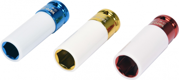 Set tubulare YATO, de impact, cu izolatie, 17-19-21 mm, CrMo, 1/2", 3buc [2]