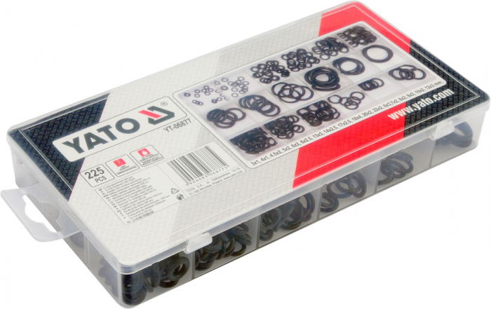 Set YATO, O-ring din Cauciuc, 225 buc [3]