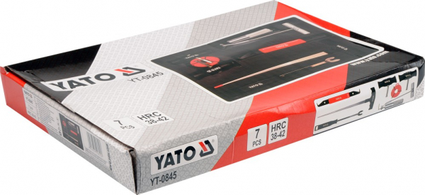 Set Dispozitive YATO, Pentru Demontat Geamuri Auto, HRC, 7 buc [2]
