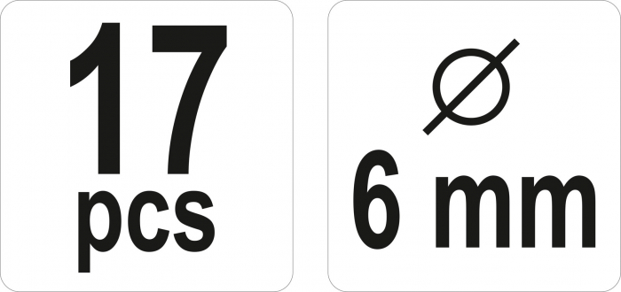 Set YATO, pentru imbinari cu dibluri lemn, 6-8-10 mm [3]