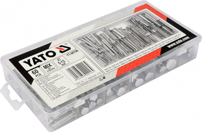 Set YATO, bolt pentru securizat, 60 buc [3]