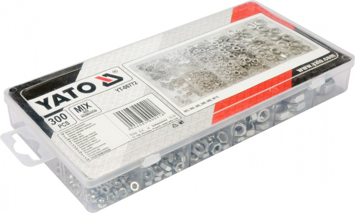 Set YATO, piulite hexagonale, 300 buc [3]