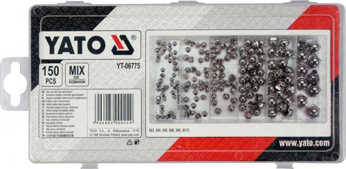 Set YATO, piulite infundate, 150 buc [2]