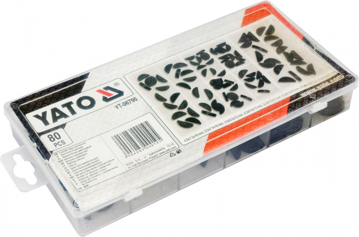 Set YATO, pene disc pentru imbinari arbore, 80 buc [3]