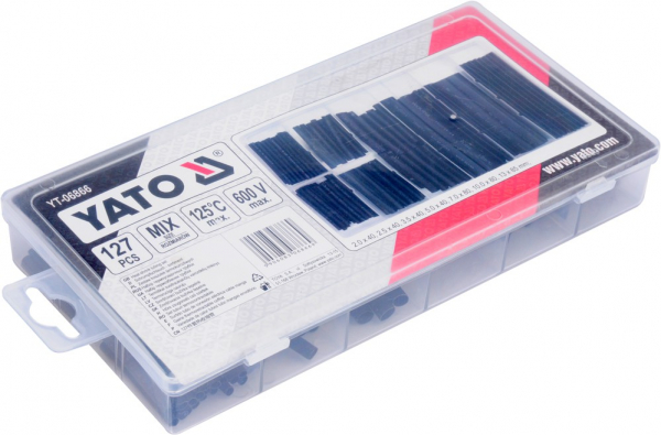 Set YATO, Tuburi Termocontractabile, 127buc, max 125°C [2]