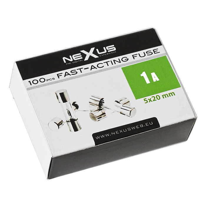 Sigurante rapide5 x 20 mm 1A, set 10 buc. [2]