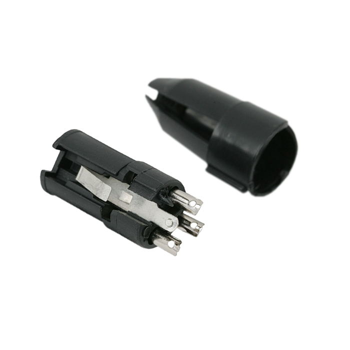 Solcu XLR • 3 policu fleaca de prindere protectie pt. cablu [3]
