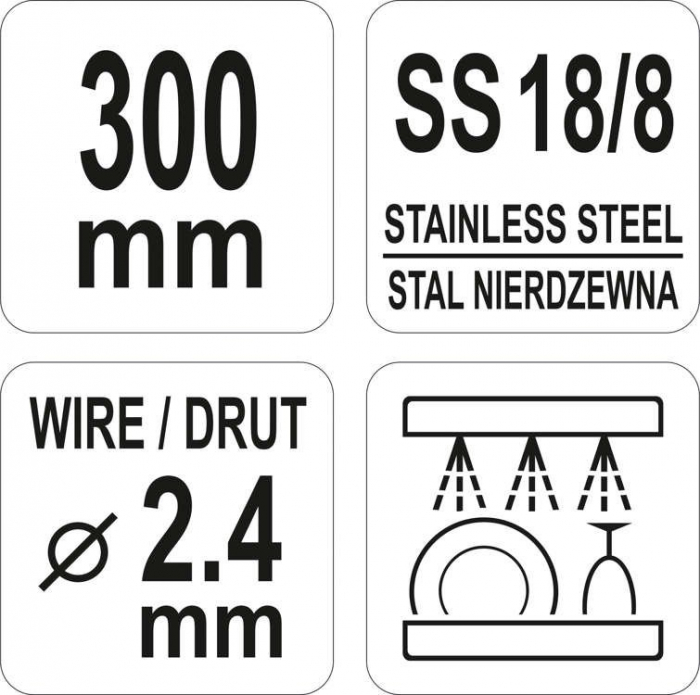 Tel inox YATO 300mm [3]