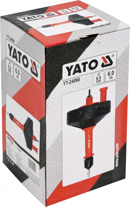 Spirala pentru canalizare YATO, 6mm, 6m [5]