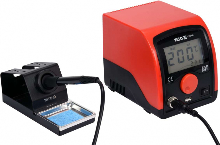 Statie de lipit YATO display LCD 75W 200-480 °C [2]