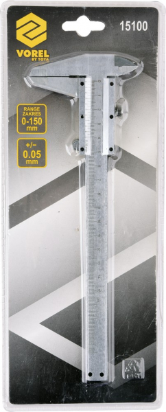 Subler inox VOREL, 150mm ,precizie 0.05mm [2]