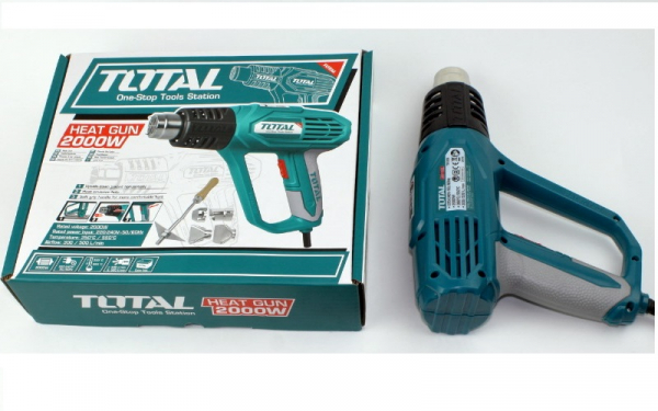 Suflanta aer cald TOTAL, accesorii, 2000W, INDUSTRIAL [2]