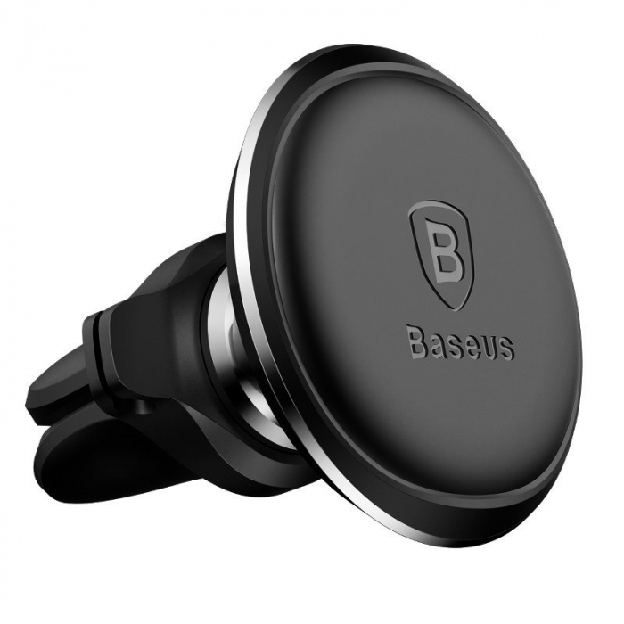 Suport auto magnetic telefon BASEUS pentru grila ventilatie (negru) SUGX-A01 [5]