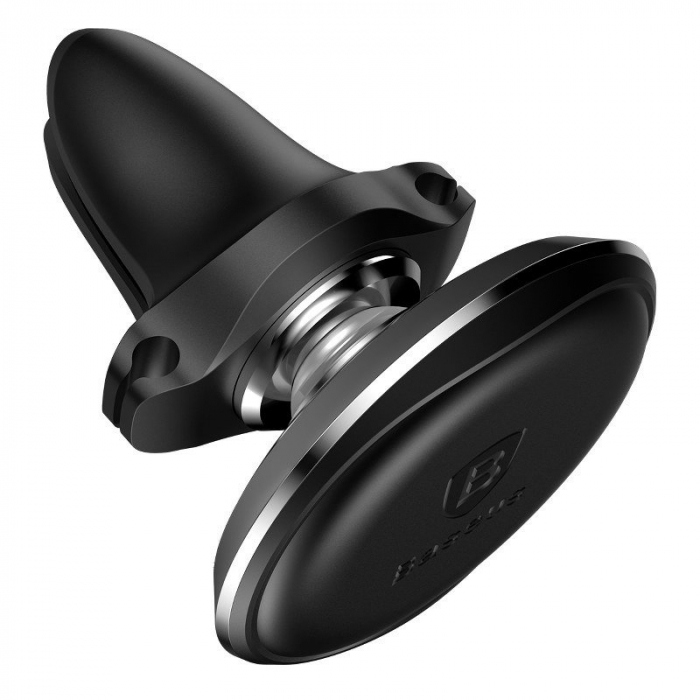 Suport auto magnetic telefon BASEUS pentru grila ventilatie (negru) SUGX-A01 [4]
