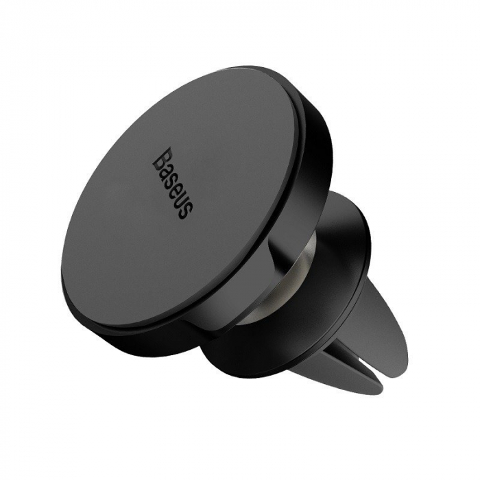 Suport auto magnetic telefon BASEUS Small Ears, rotatie 360, pentru grila ventilatie (negru) SUER-A01 [2]