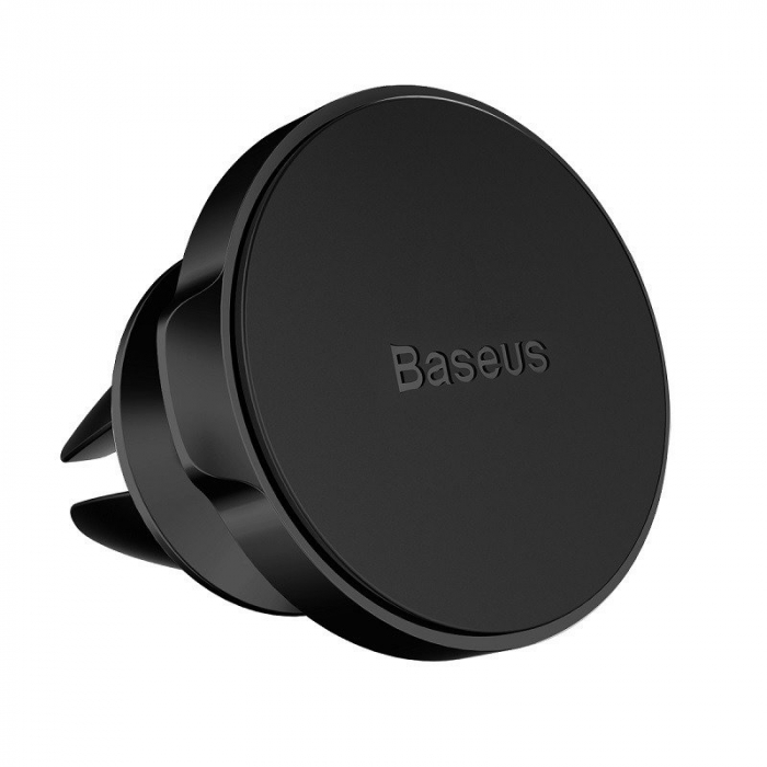 Suport auto magnetic telefon BASEUS Small Ears, rotatie 360, pentru grila ventilatie (negru) SUER-A01 [3]