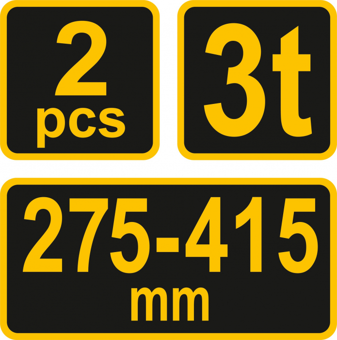 Suport capra auto VOREL 2T-6T 2pcs [4]