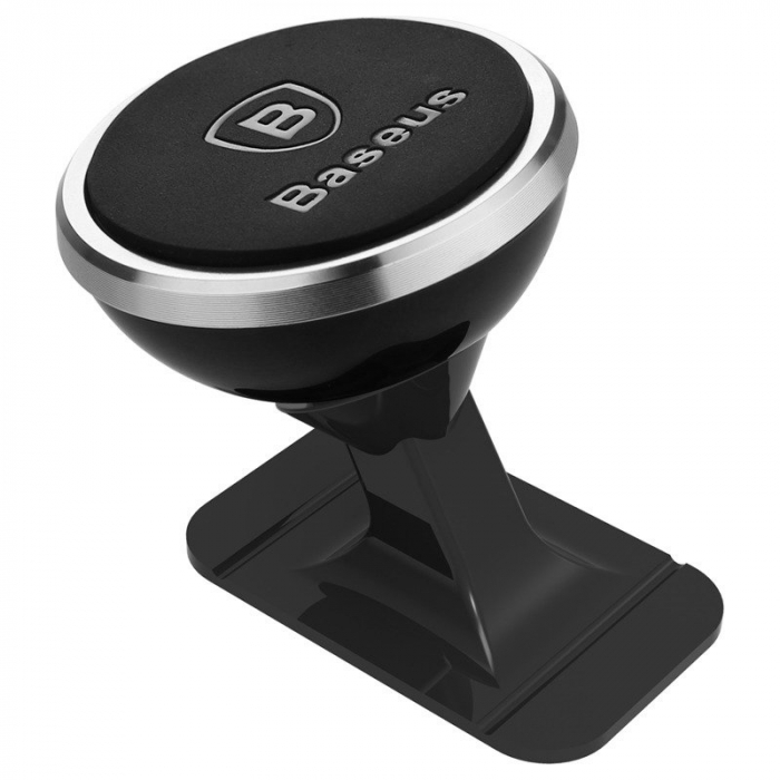 Suport auto magnetic telefon BASEUS pentru smartphone (argintiu) SUGENT-NT0S [6]