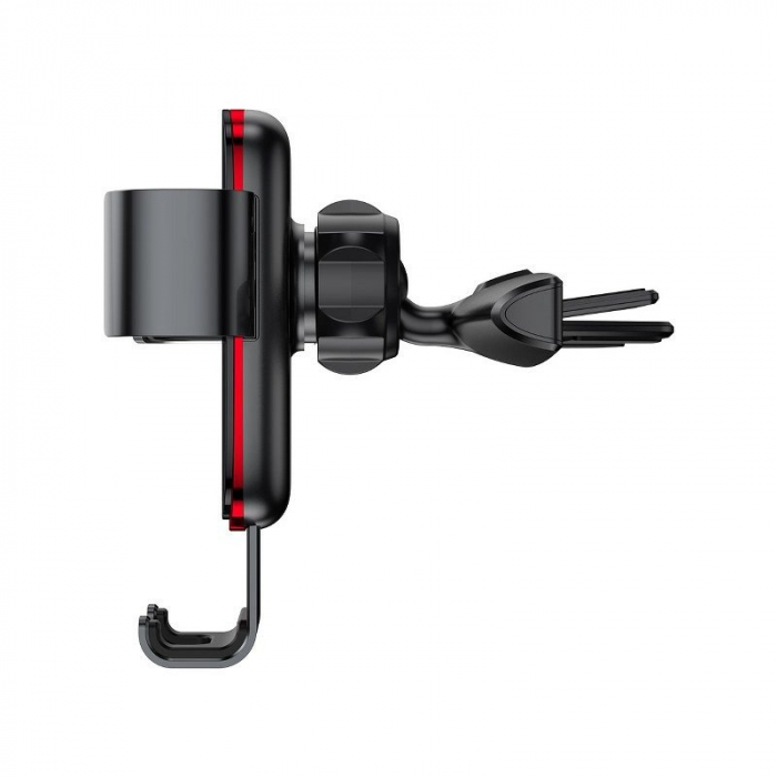 Suport gravitational telefon BASEUS Metal Age pentru slot CD (negru) SUYL-J01 [2]
