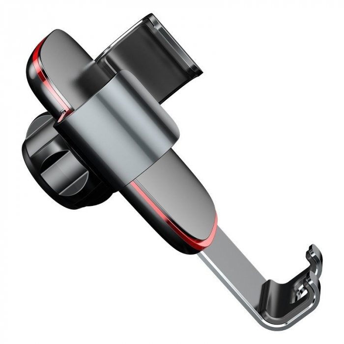 Suport gravitational telefon BASEUS Metal Age pentru ventilatie (gri) SUYL-D0G [5]