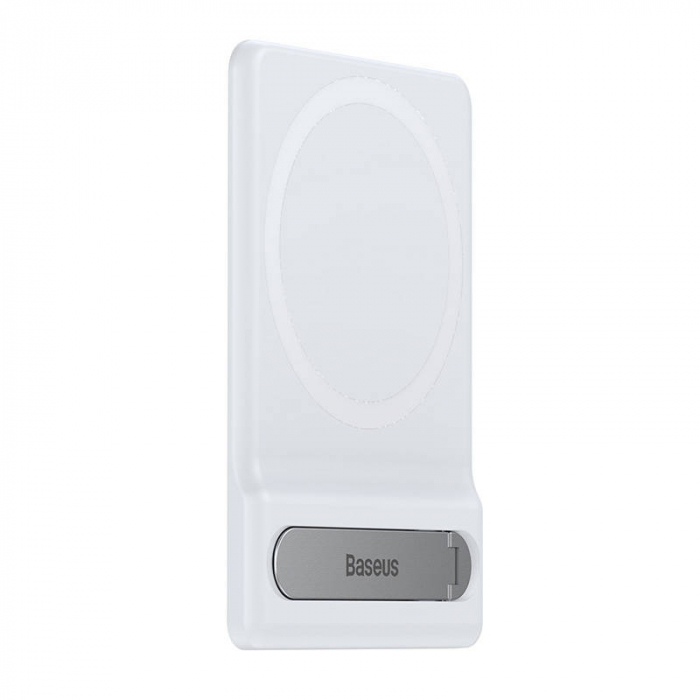 Suport magnetic pliabil BASEUS pentru Iphone MagSafe (negru/alb) [3]