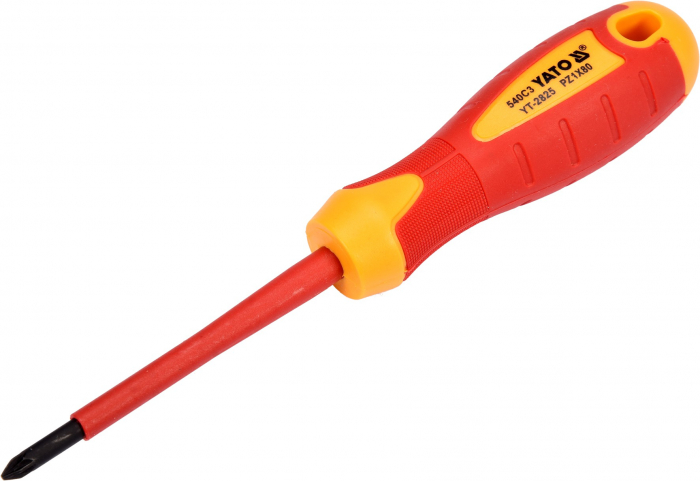 Surubelnita cruce izolata VDE YATO PZ1 X 80mm 1000V [2]