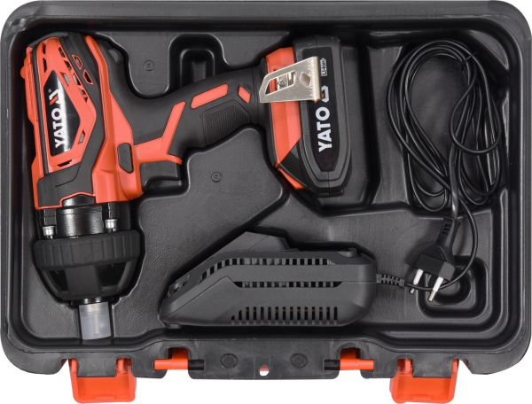 Surubelnita de impact YATO 1/2 18V, 1 X 2Ah, Li-Ion, 300Nm [5]