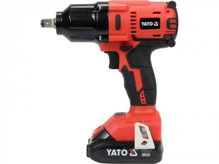 Surubelnita de impact YATO 1/2 18V 2 X 3Ah Li-Ion 700Nm + 21 Accesorii [4]