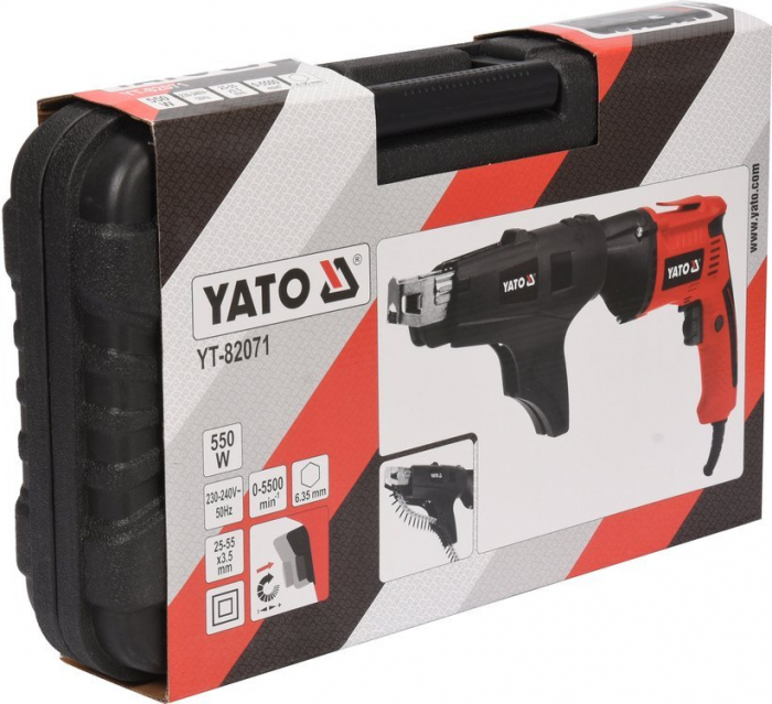 Surubelnita electrica YATO pentru rigips 550W 22-55mm 1/4 [7]