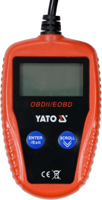 Tester de diagnostic OBD / EOBD YATO display LCD [2]
